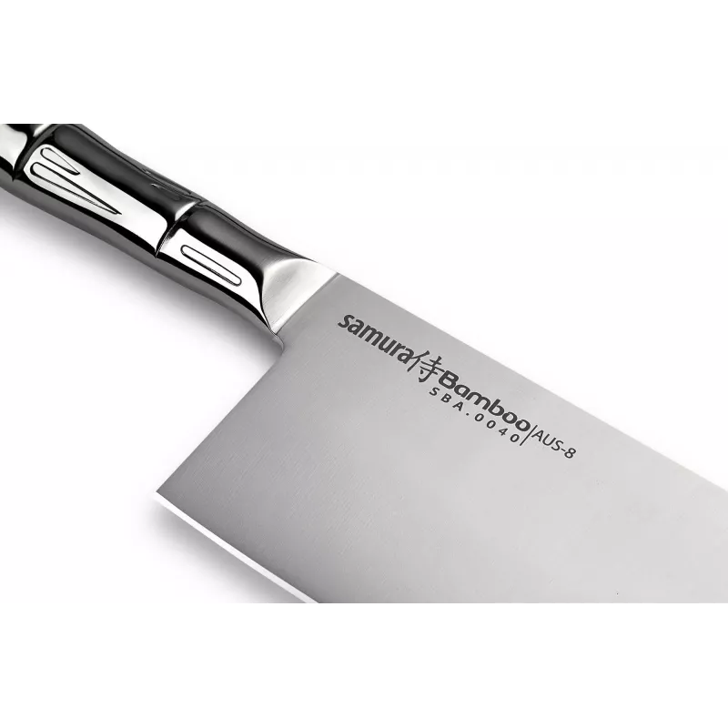 SAMURA Harakiri nôž Nakiri 180 mm bambusová rukoväť