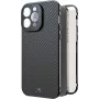 Black Rock Cover 360° Glass pre Apple iPhone 16 Pro Max, pravý karbón (00228101)