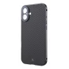 Black Rock Cover 360° Glass pre Apple iPhone 16 Plus, pravý karbón (00228105)