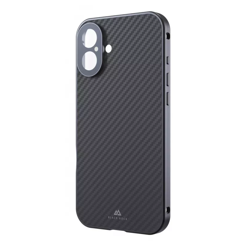 Black Rock Cover 360° Glass pre Apple iPhone 16 Plus, pravý karbón (00228105)