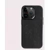 Cyoo Alcantara puzdro pre iPhone 15 Pro Max čierna (CY123275)