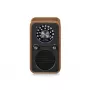 Sangean WR-9 prenosné FM rádio, skriňa z pravého orechového dreva, vintage dizajn, Bluetooth, 8W