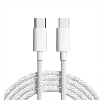 Cyoo Bavlnená tkanina USB-C na USB-C nabíjací kábel 2m (CY123447)
