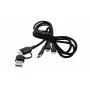 EXSYS EX-K1404 2-in-1 na 3-in-1 USB-C/A na USB-C/Micro B/Lightning nylonový opletený multi nabíjací a dátový kábel, 1,2m, čierny