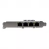 EXSYS EX-6083 PCIe x4 Gigabit Ethernet 4-portová low-profile sieťová karta