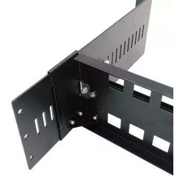 EXSYS DIN-Rail Rackmount Kit, 2U, 19-palcový, 35mm DIN-Rail, čierna EX-6090
