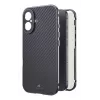 Black Rock Cover 360° Glass pre Apple iPhone 16, pravý karbón (00228085)