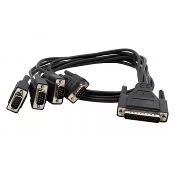 EXSYS Octopus kábel so 4 x 9 Pin, dĺžka 1 meter (EX-OPTC44-9-100)