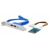 EXSYS EX-48010-3 Mini PCIe USB 3.2 Gen 1 karta s 2 portami (NEC)