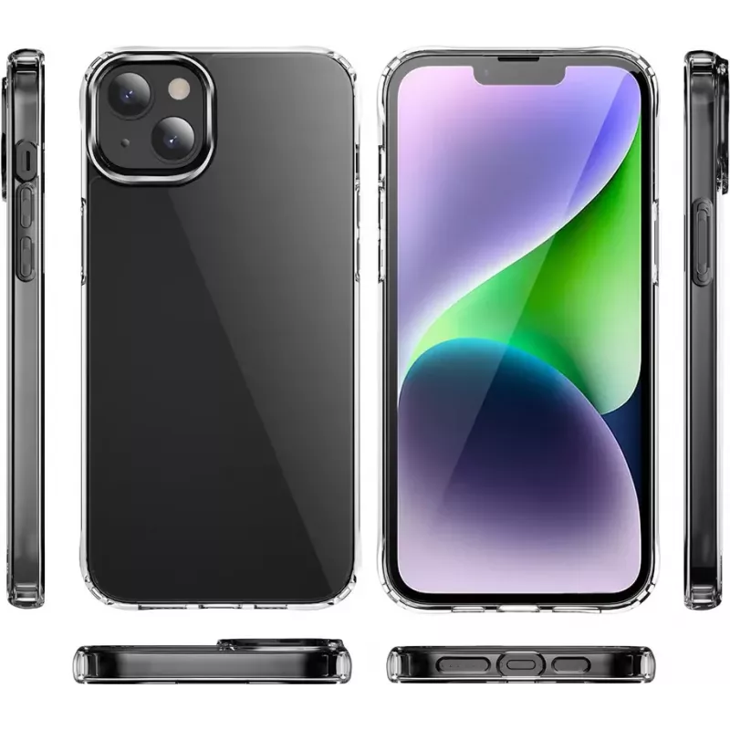 CYOO silikónové puzdro pre Apple iPhone 15 transparentné (CY123231)