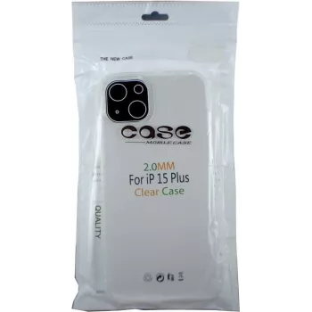 CYOO silikónové puzdro pre Apple iPhone 15 Plus transparentné (CY123233)