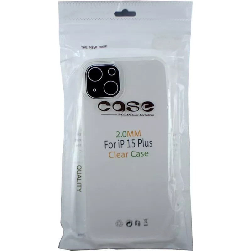 CYOO silikónové puzdro pre Apple iPhone 15 Plus transparentné (CY123233)