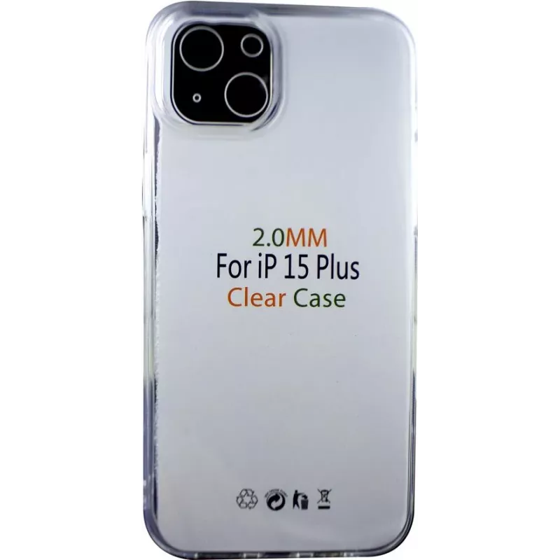 CYOO silikónové puzdro pre Apple iPhone 15 Plus transparentné (CY123233)