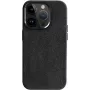 CYOO Alcantara puzdro pre iPhone 16 Pro – čierne CY123617