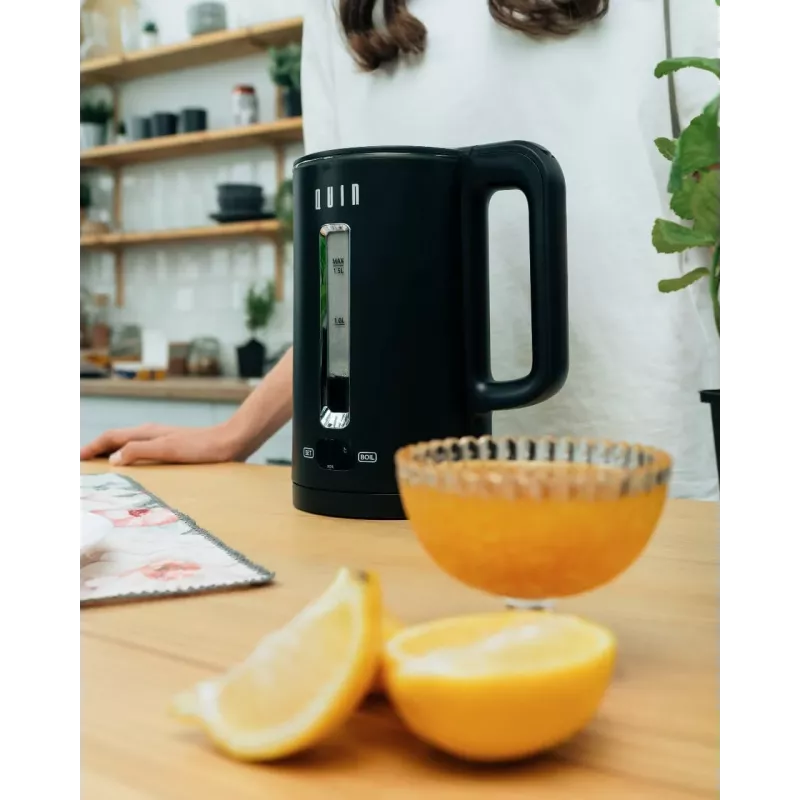 QUIN KTL-202 elektrická kanvica, 1,5 L, čierna