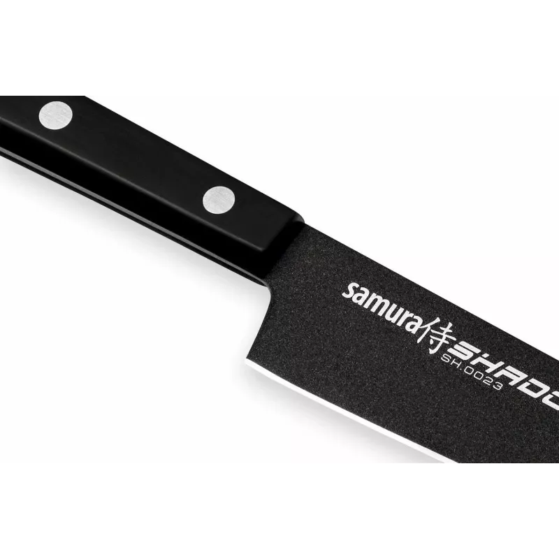 SAMURA Shadow univerzálny nôž 150 mm AUS-8 nerezová oceľ čierny