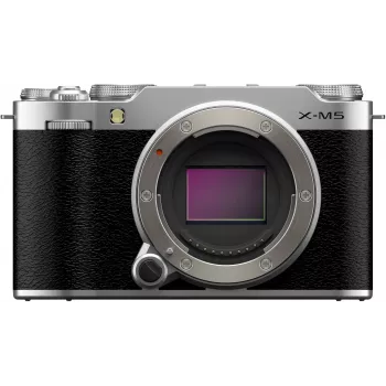 Fujifilm X-M5 bezzrkadlový fotoaparát telo, strieborný