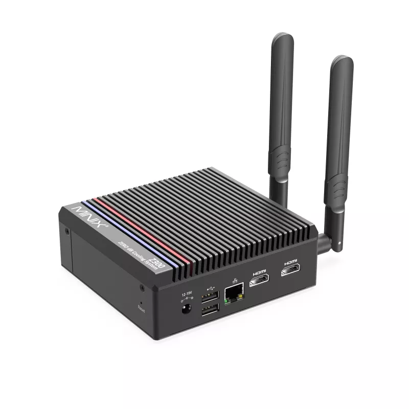 MINIX NEO Z300-0db bezventilátorový mini-PC Intel Core i3-N300 16GB RAM 512GB SSD Windows 11 Pro NEO Z300-0db (512GB)