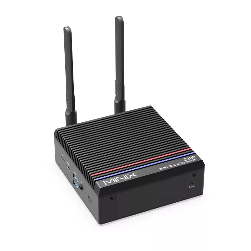 MINIX NEO Z300-0db bezventilátorový mini-PC Intel Core i3-N300 16GB RAM 512GB SSD Windows 11 Pro NEO Z300-0db (512GB)