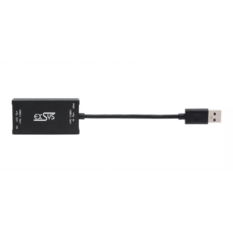EXSYS EX-1501HMVS-A 1-port USB 3.2 Gen 1 priemyselný hub s 15KV ESD ochranou proti prepätiu