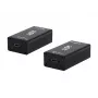 EXSYS EX-1502HMVS priemyselný 1-port USB-C 3.2 Gen 1 na USB-A adaptér s 15KV ESD ochranou proti prepätiu, montáž na DIN lištu, 9-48V DC