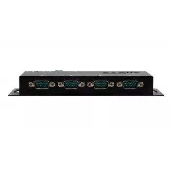 EXSYS EX-6164 4-port RS-232 Serial Device Server, Ethernet na Serial, kov, 10/100 Mbps, Virtual COM