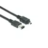 EXSYS FireWire 1394a kábel 6-Pin na 4-Pin, 1,5 m, čierny EX-K6810