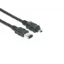 EXSYS FireWire 1394a kábel 6-Pin na 4-Pin, 1,5 m, čierny EX-K6810