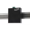 EXSYS EX-12274HMS USB 3.2 Gen 2x1 4-port priemyselný kovový hub, 10Gbps, 15KV ESD, montáž na stenu/DIN lištu
