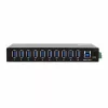 EXSYS EX-11290HMS USB 3.2 Gen 1 10-portový hub s 12V/5A napájacím zdrojom