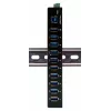 EXSYS EX-11290HMS USB 3.2 Gen 1 10-portový hub s 12V/5A napájacím zdrojom