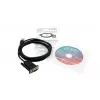 EXSYS EX-1311-2FT USB 2.0 na RS-232 sériový adaptér, DB9 konektor samica, čipová sada FTDI, priemyselný teplotný rozsah