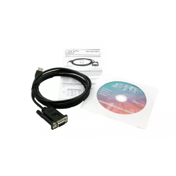 EXSYS EX-1311-2FT USB 2.0 na RS-232 sériový adaptér, DB9 konektor samica, čipová sada FTDI, priemyselný teplotný rozsah