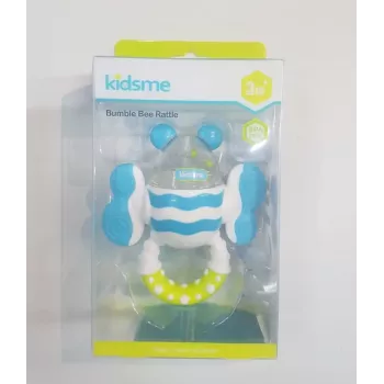 Kidsme Bumble Bee hryzátko a hrkálka, 3M+