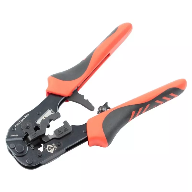 C.K Tools T3853 Krimpovacie kliešte pre modulárne konektory pre RJ11 RJ12 RJ45
