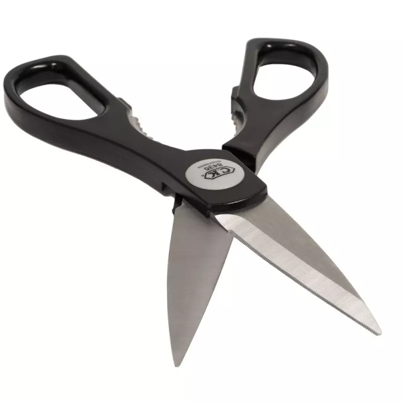 C.K Tools C8435 Univerzálne nožnice 145 mm nerezová čepeľ s mikrozubmi a drážkou na odizolovanie