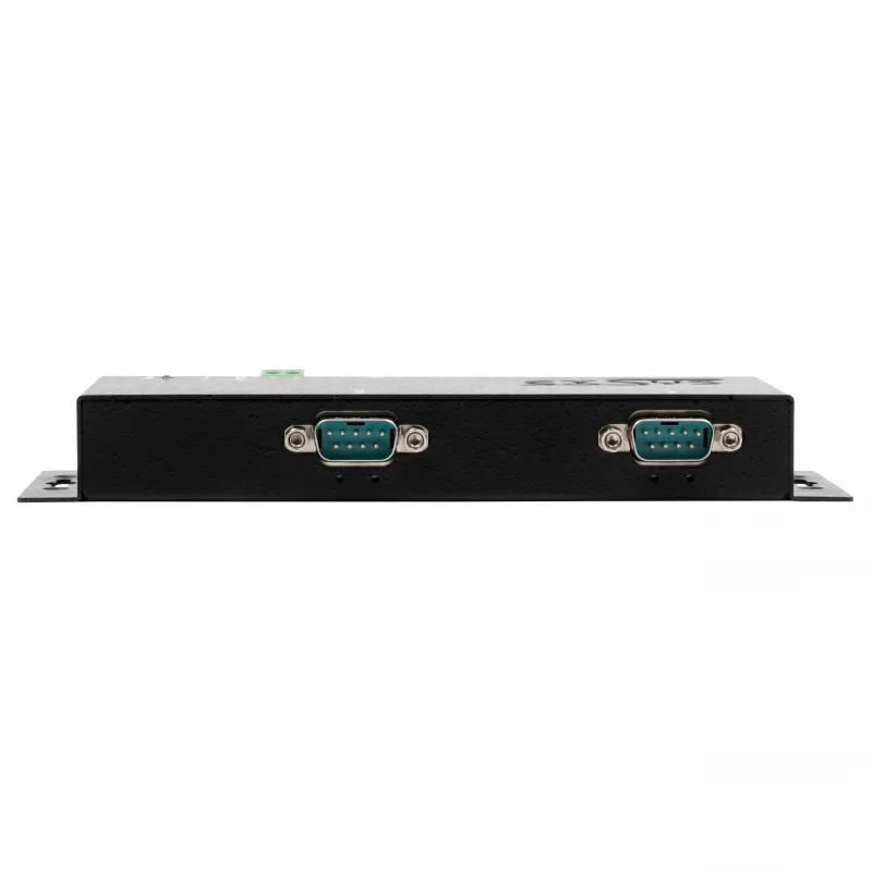 EXSYS EX-6162 Ethernet na 2x RS-232 sériový server s napájacím zdrojom 12V/3A