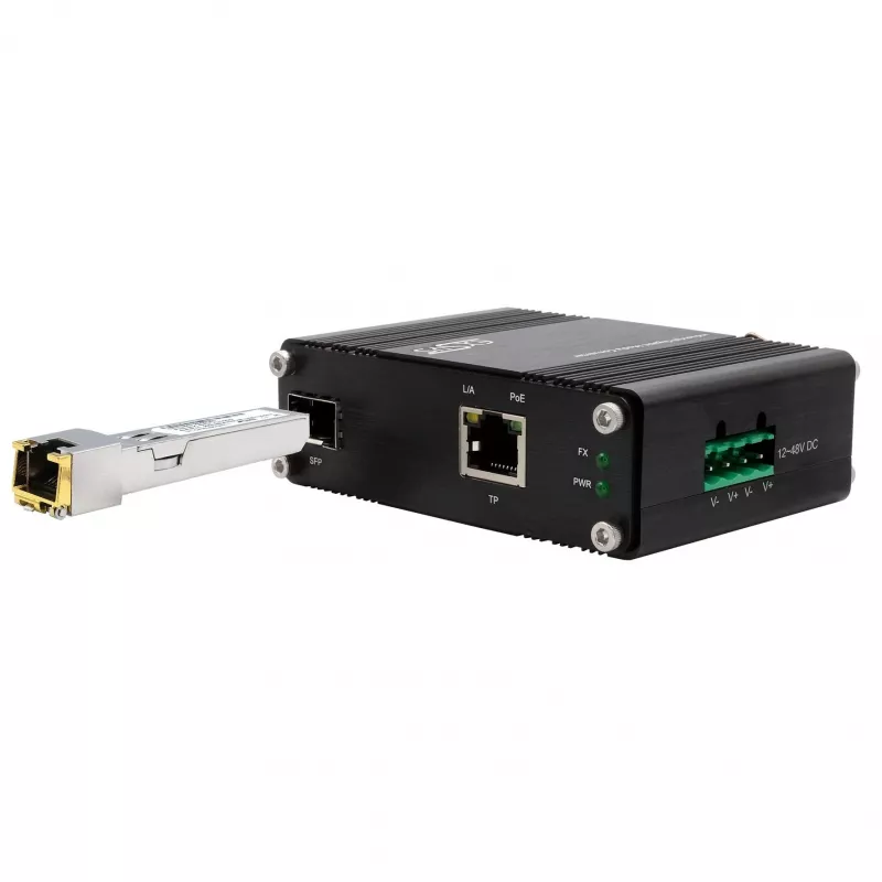 EXSYS SFP transceiver, medený RJ45, 1Gbit/s (EX-SFP-C1000)