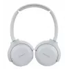 Philips UpBeat bezdrôtové on-ear slúchadlá s mikrofónom, biela
