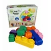 Gerardo's Toys GT3108 mäkká stavebnica, 10 dielov, EVA pena, viacfarebná