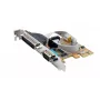 EXSYS EX-44083 PCIe 2-portová RS-232 sériová karta, ASIX AX99100, DB9, Low Profile