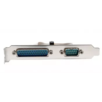 EXSYS EX-44083 PCIe 2-portová RS-232 sériová karta, ASIX AX99100, DB9, Low Profile