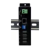 EXSYS EX-6003HMVS-POE-ON 4-portový USB 2.0 cez Gigabit Ethernet server s PoE, 15KV ESD ochrana