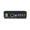 EXSYS EX-6003HMVS-POE-ON 4-portový USB 2.0 cez Gigabit Ethernet server s PoE, 15KV ESD ochrana