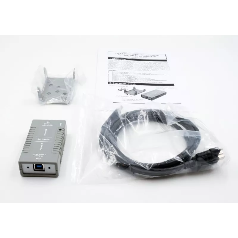 EXSYS EX-1452IS USB 3.2 Gen1 izolačný adaptér s 3KV optickou izoláciou