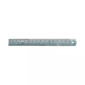 C.K Tools nerezové pravítko, 150 mm / 6 palcov, mm a palcové delenie (T3530 06)
