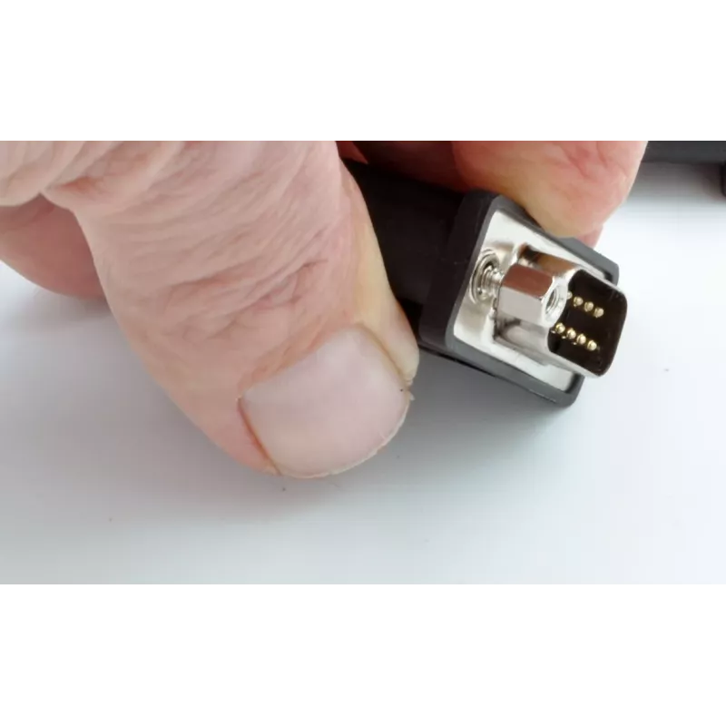 EXSYS EX-OPTC44-9-SM Octopus kábel 4 x 9 Pin Serial RS-232 breakout kábel, HD44 samec na 4x DB9 samec, 0,6m, čierny