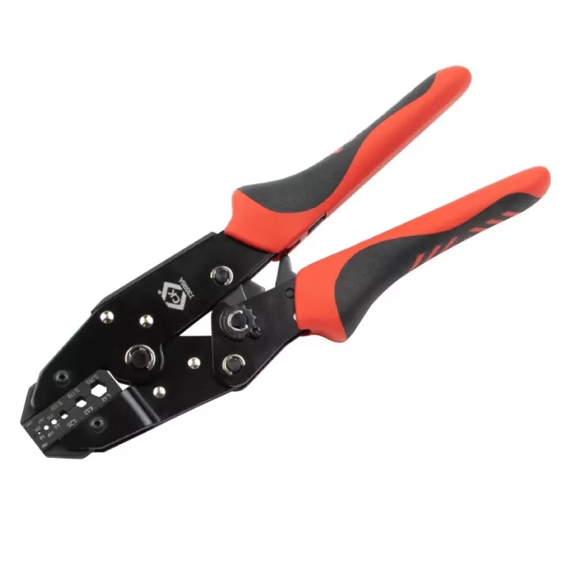 C.K Tools T3698A račňové krimpovacie kliešte pre BNC a TNC koaxiálne konektory