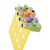 EXSYS M12 D-Code 4-pin konektor samica na RJ45 konektor samica priemyselný Ethernet adaptér EX-49521