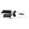 EXSYS EX-6009POE 90W Gigabit PoE++ injektor, 48-57V DC vstup na svorkovnicu, IEEE 802.3bt Type 4, montáž na DIN lištu/stenu